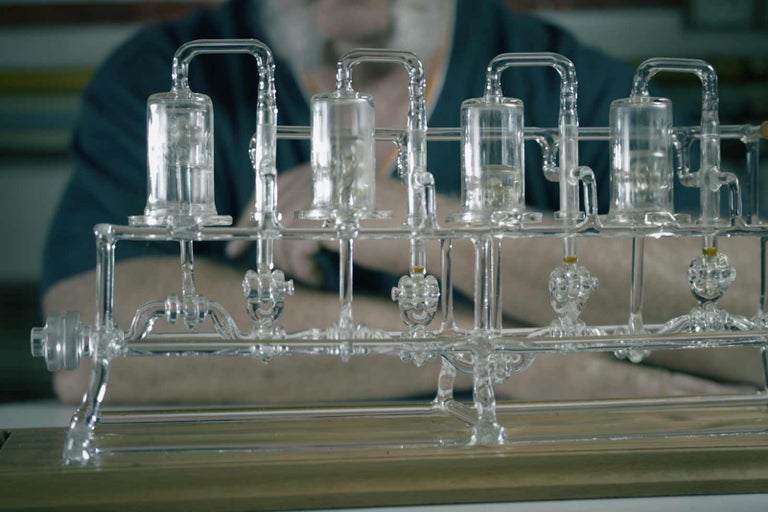 Komplexný systém sklenených trubíc pre laboratórne použitie