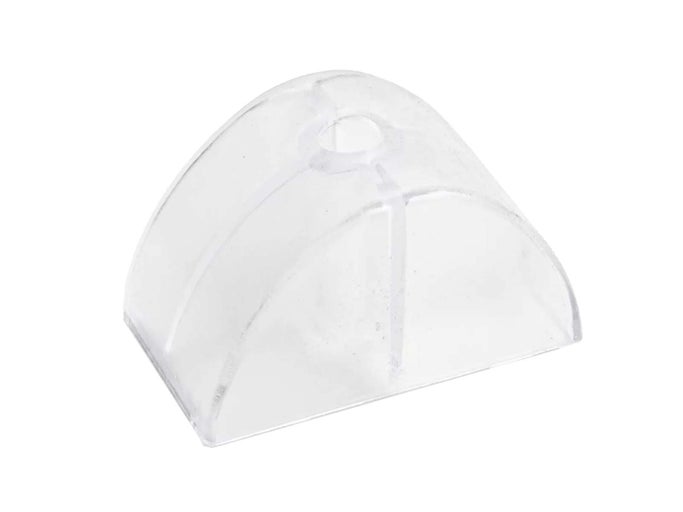 Priehľadný plastový klzák na nábytok