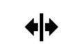 Symbol pre bočný posun Symbol pre bočný posun