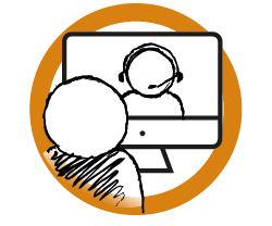 Symbol online poradenstva