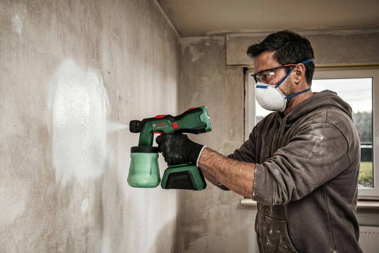 Ako maľovať striekacou pištoľou