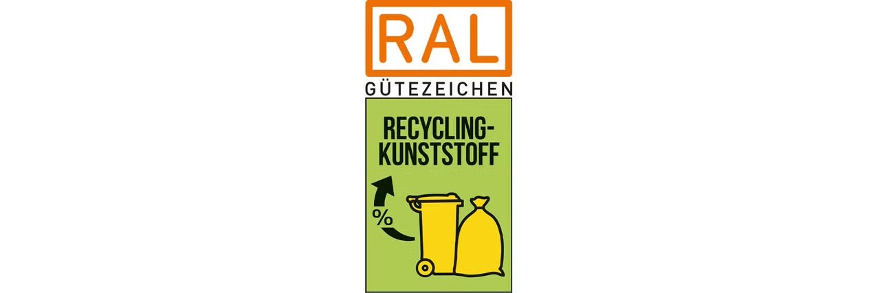 Značka kvality RAL pre recyklovaný plast