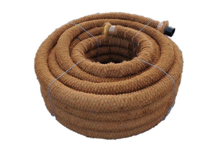Zvinutá drenážna hadica z kokosového vlákna