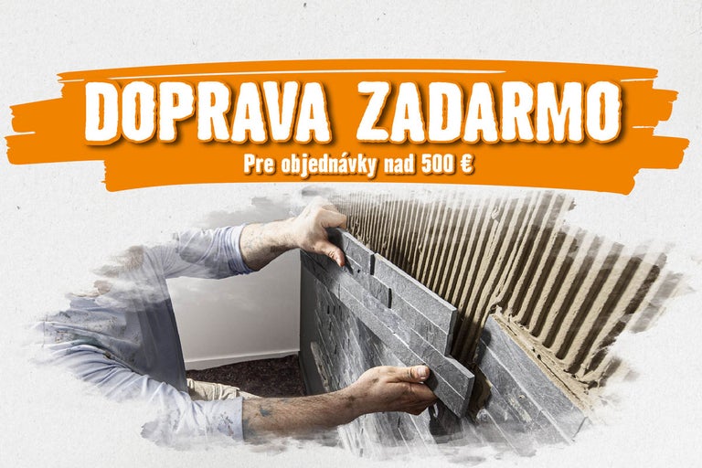 Doprava zadarmo pre objednávky nad 500 euro