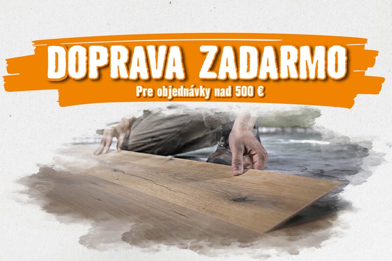 Doprava zadarmo pre objednávky nad 500 eur