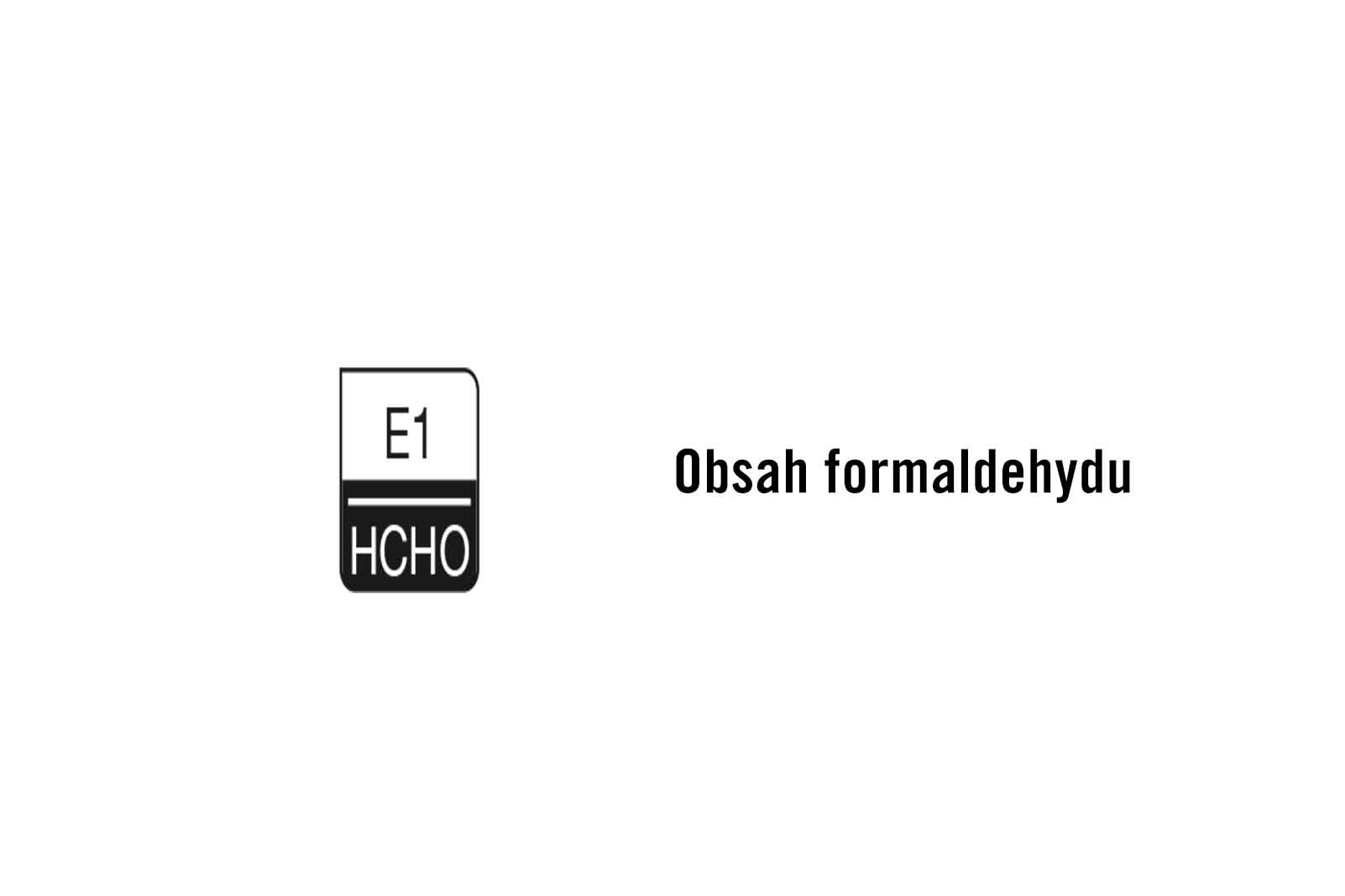 Emisná trieda formaldehydu E1