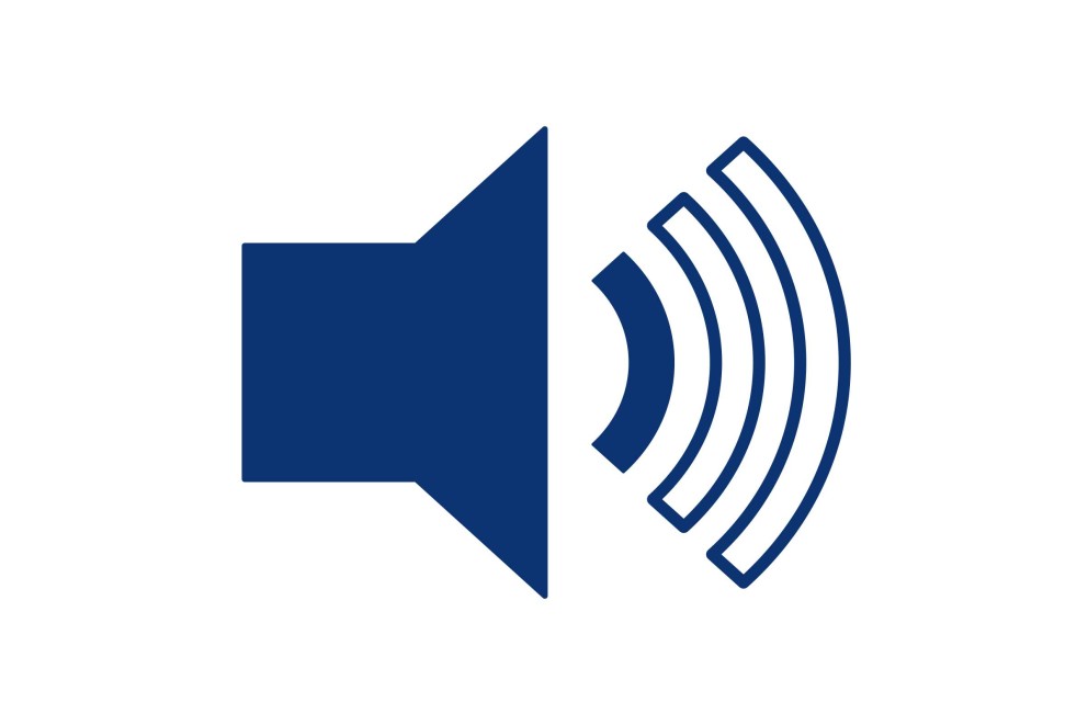 Symbol reproduktora pre ovládanie hlasitosti