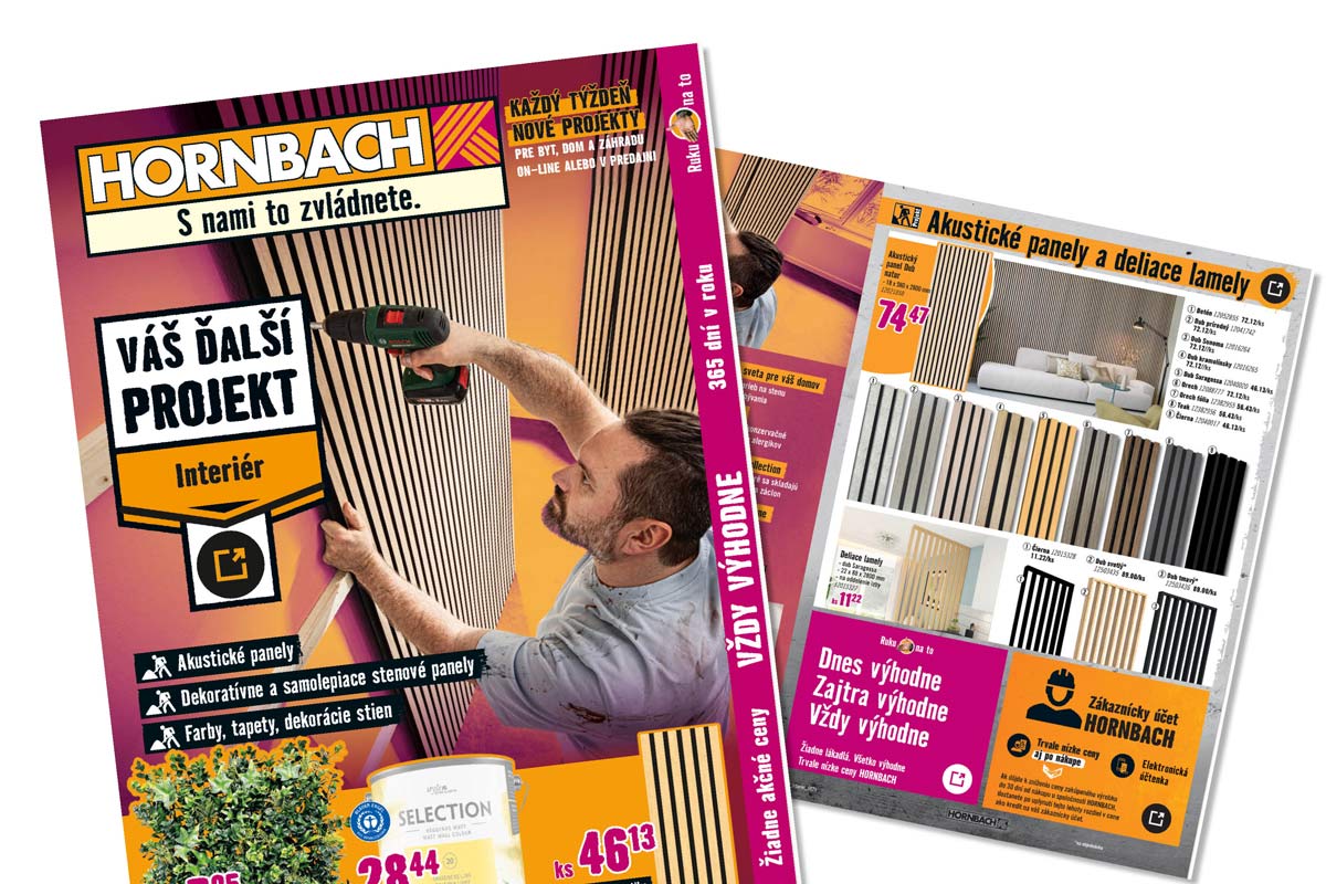 Online katalóg HORNBACH SK: Váš ďalší projekt - Interiér