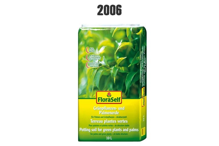 FloraSelf Substrát pre zelené rastliny a palmy, 10 litrové balenie