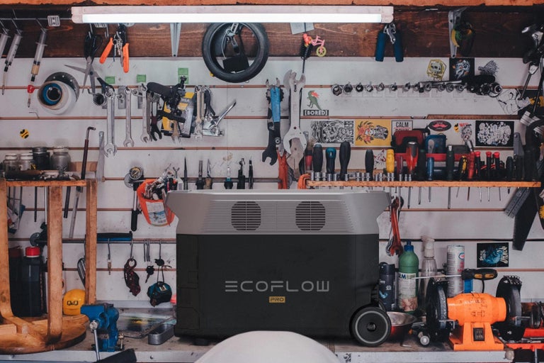 Ecoflow Pro Powerstation v dielni