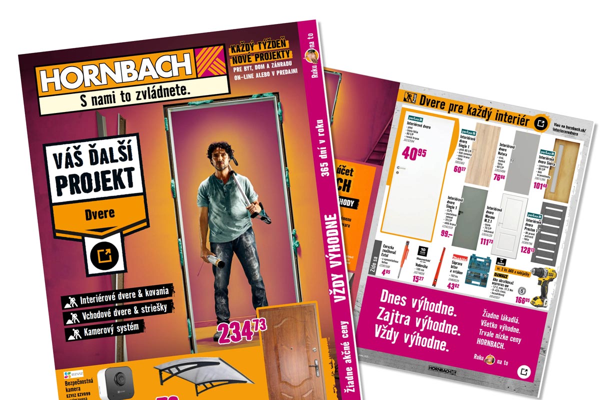 Online katalóg HORNBACH SK: Váš ďalší projekt - Dvere