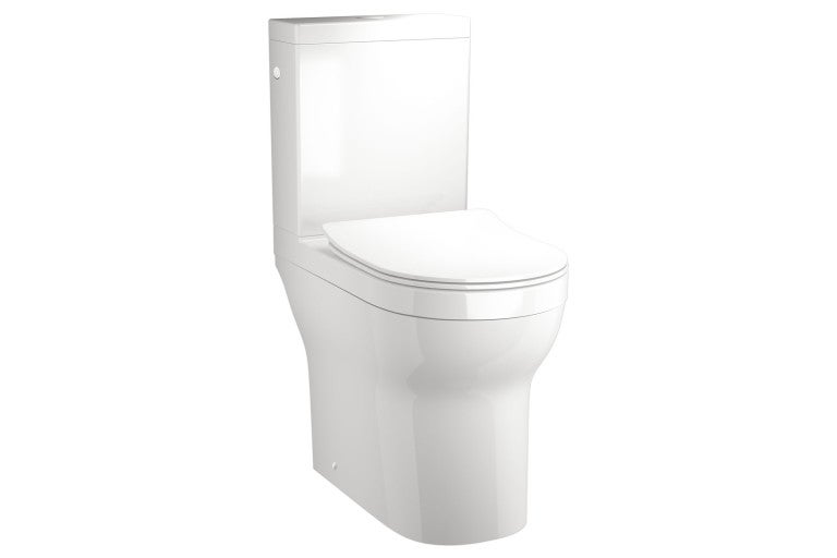Biele stojace WC do kúpeľne