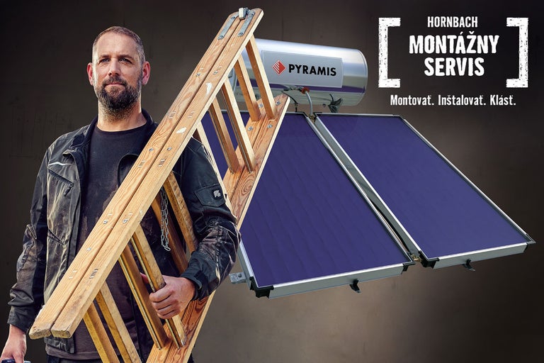 Montáž solárnych termických systémov s Hornbachom