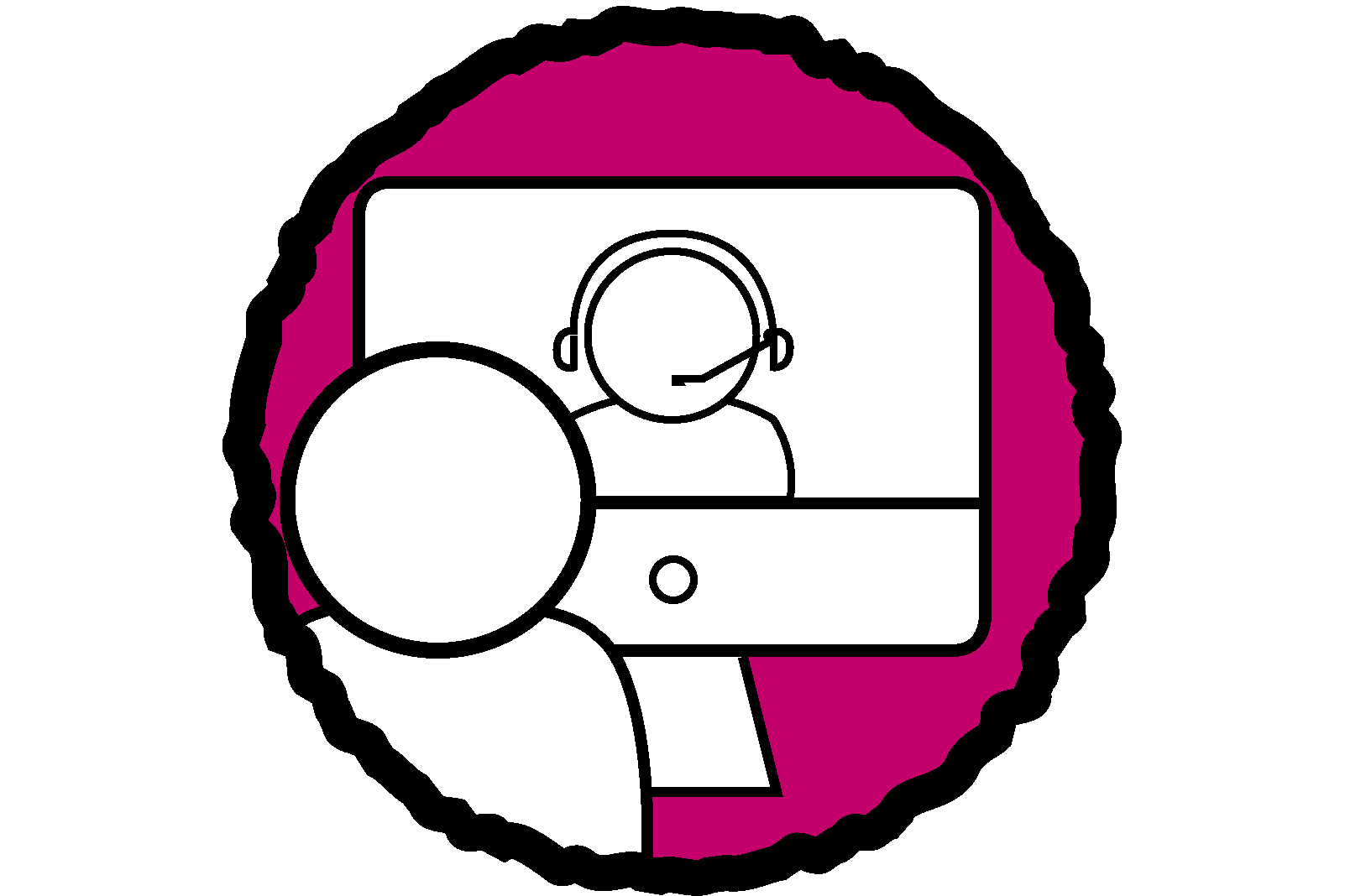 Symbol pre online poradenstvo