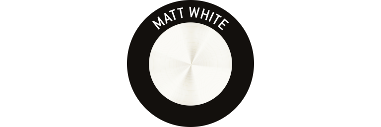 Matný biely farebný vzorkovník