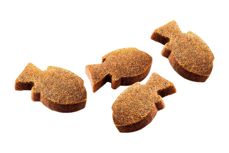 Krmivo pre mačky v tvare ryby