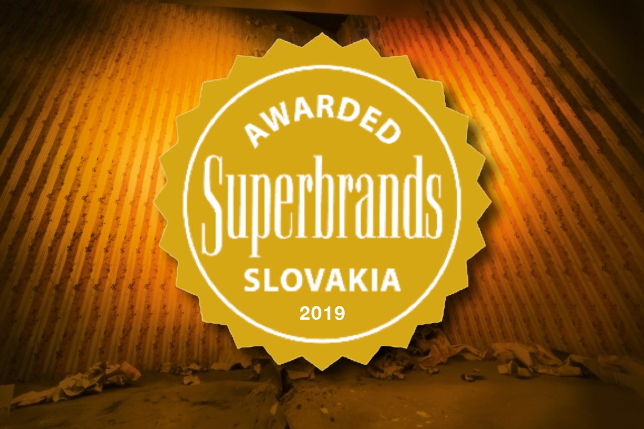 Ocenenie Superbrands Slovensko 2019