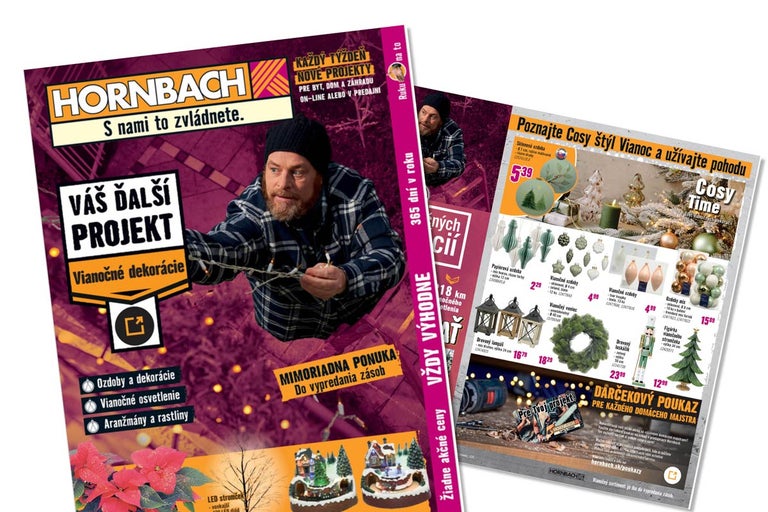 Online katalóg HORNBACH SK: Váš ďalší projekt - Vianočné dekorácie