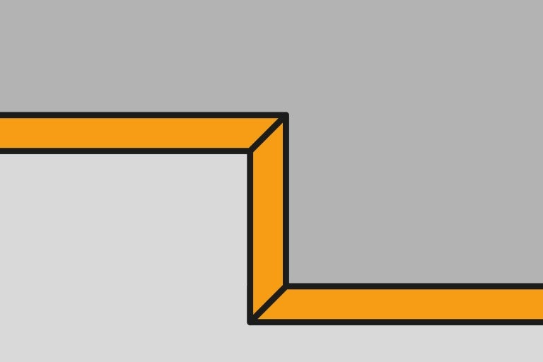 Ilustrácia schodiskového profilu