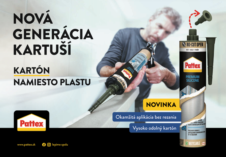 PATTEX - nová generácia kartuší je tu