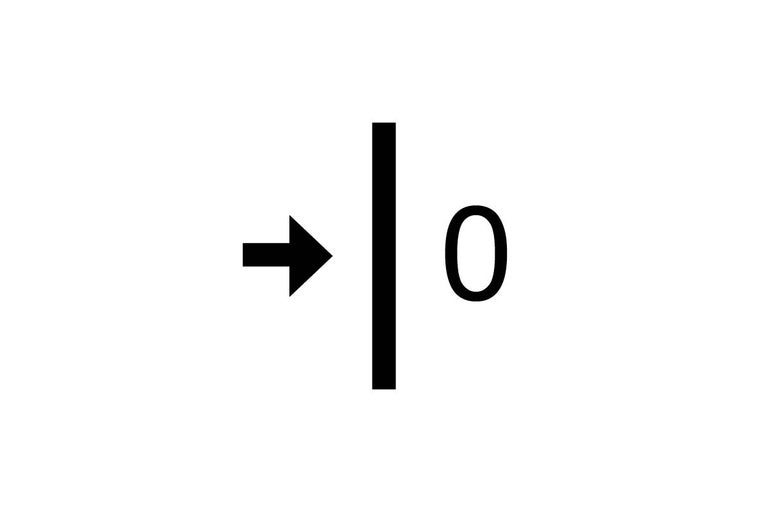 Symbol pre nulovanie