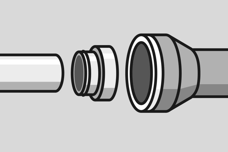 Potrubná spojka, inštalačný materiál