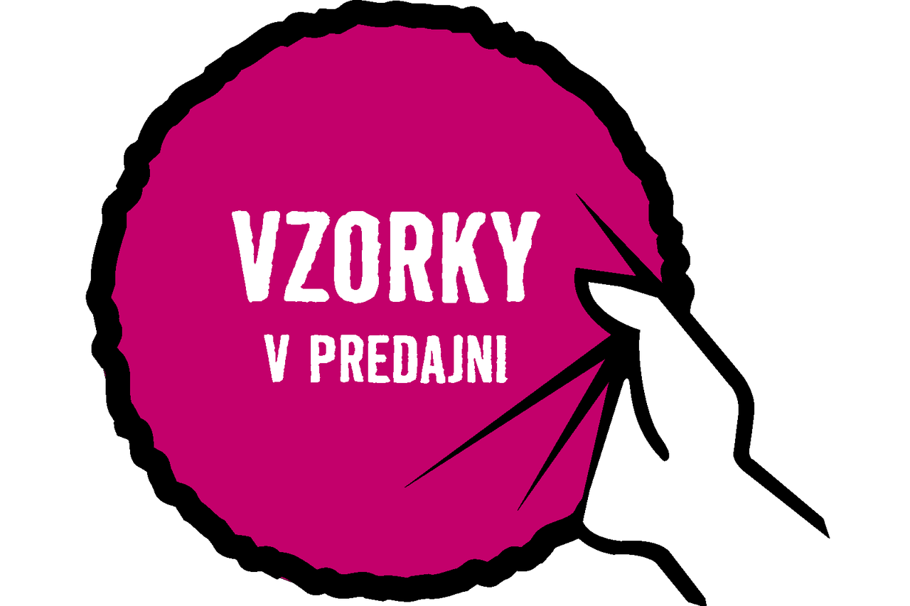 Vzorky k dispozícii v predajni
