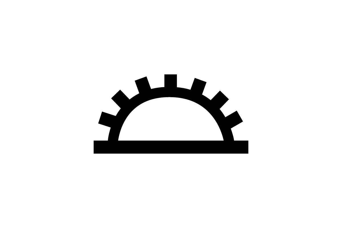 Symbol regulácie jasu