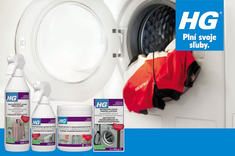 HG Odstraňovače škvŕn pred práčkou