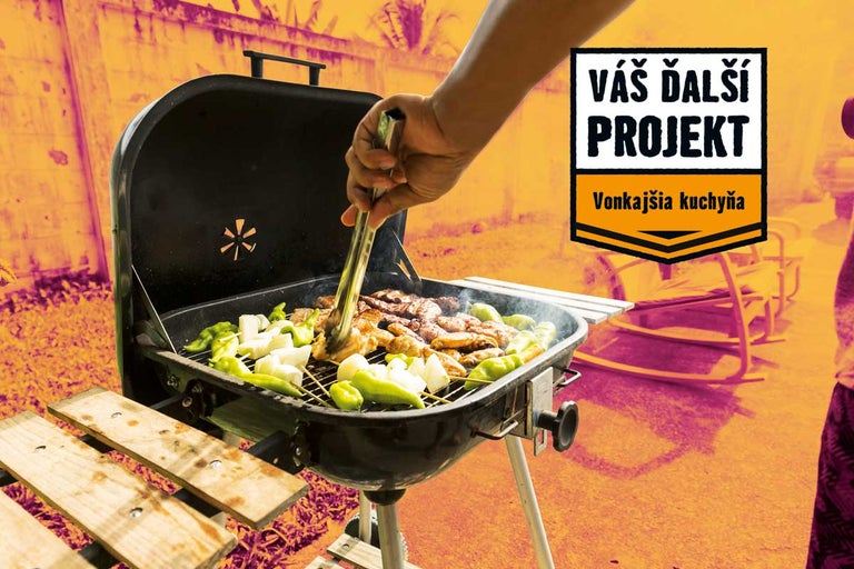 Vonkajšia kuchyňa alebo stolík, prestri sa!