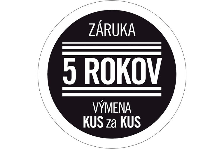 Päťročná záruka