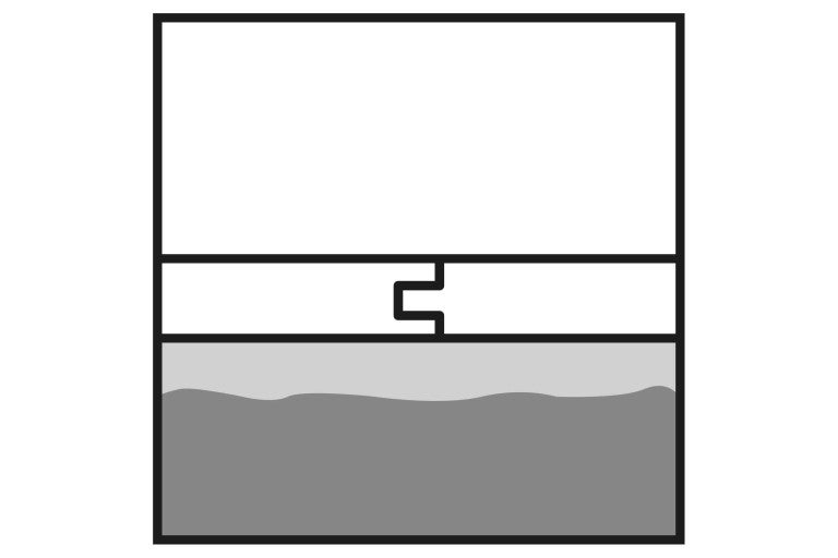 Schematické znázornenie princípu dreveného spoja