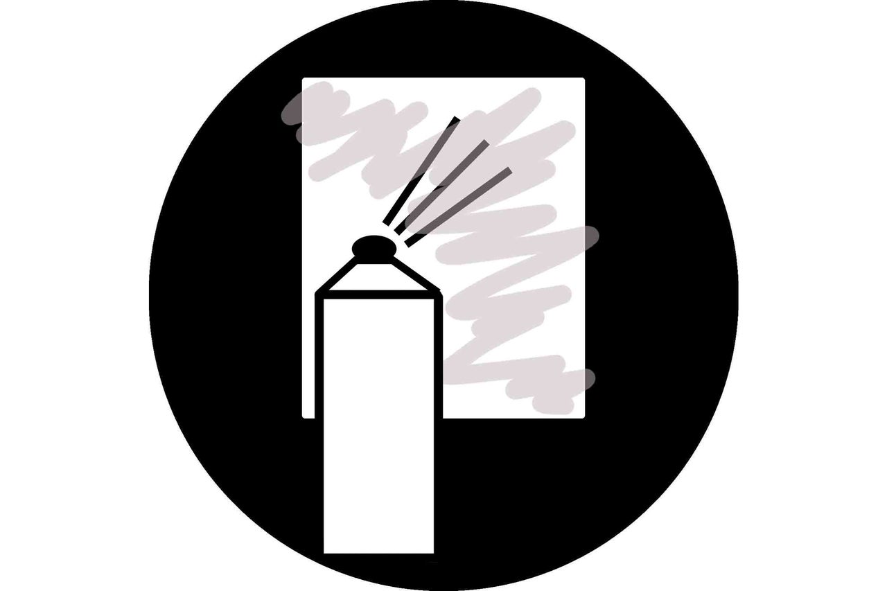 Symbol spreja