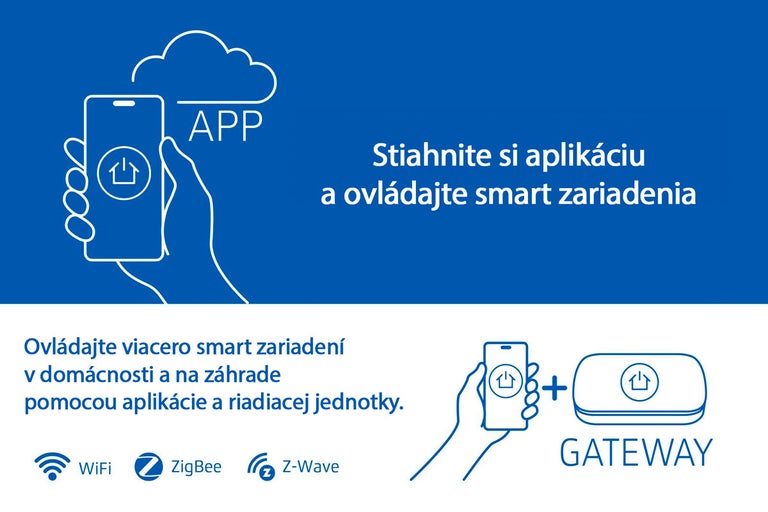 Stiahnite si aplikáciu na ovládanie inteligentných zariadení