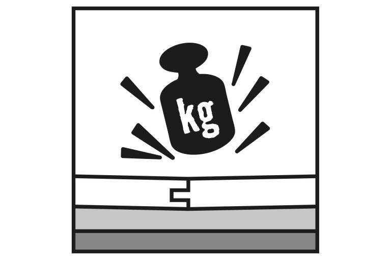 Symbol pre odolnosť proti nárazu