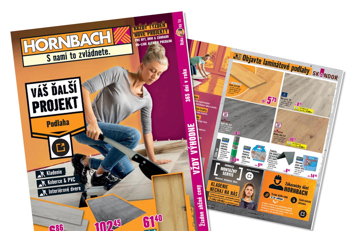 Online katalóg HORNBACH SK: Váš ďalší projekt - Podlaha
