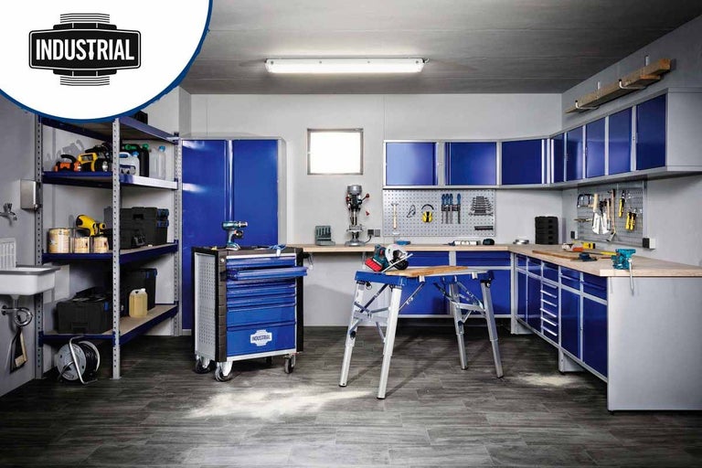 Ako vyzerá dokonale vybavená dielňa? Je zariadená systémom značky INDUSTRIAL