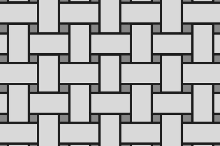 Bezšvový vzor s obdĺžnikovým pleteným dizajnom