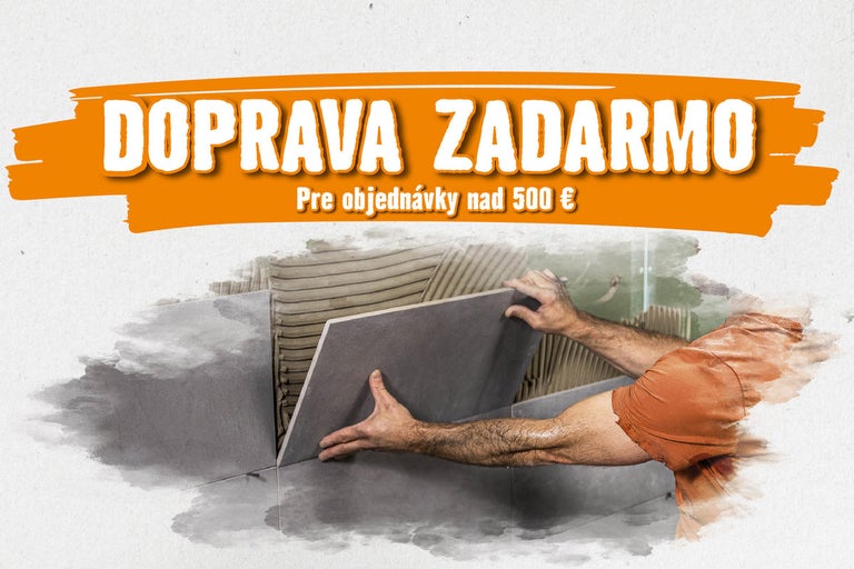Obklady s dopravou zadarmo