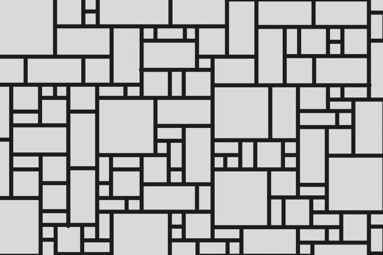 Geometrický vzor s obdĺžnikmi a štvorcami