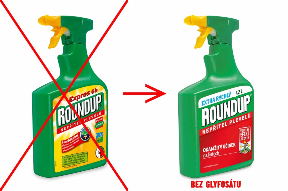 Nový Roundup bez glyfosátu Nový Roundup bez glyfosátu