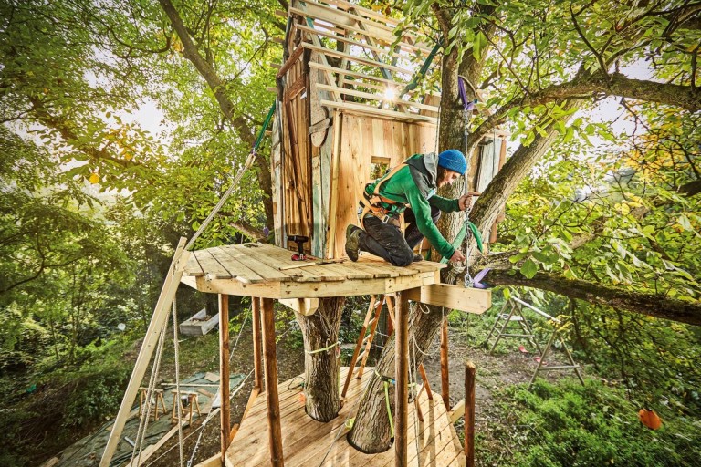 Ako postaviť treehouse