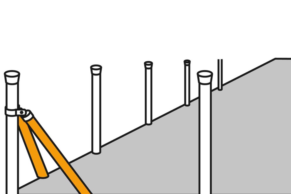  Ako postaviť drôtený plot - krok 13 
