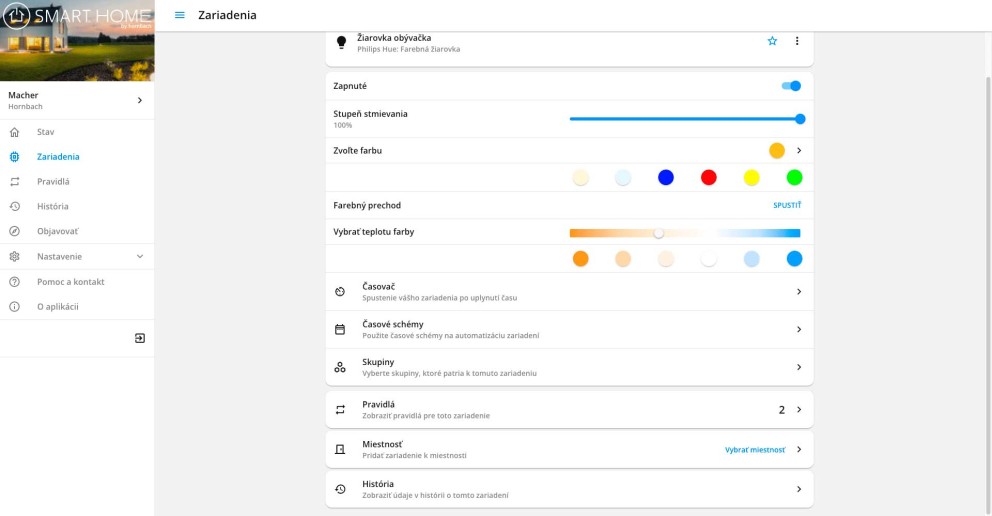 Inteligentné osvetlenie Philips Hue Inteligentné osvetlenie Philips Hue