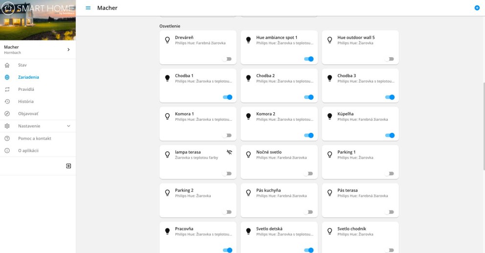 Inteligentné osvetlenie Philips Hue Inteligentné osvetlenie Philips Hue