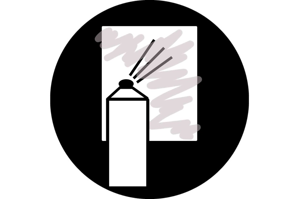 Symbol spreja