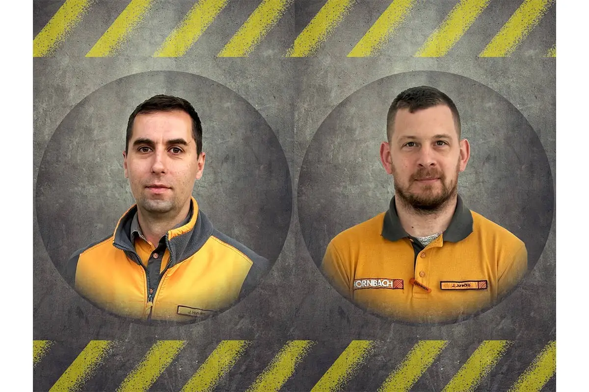 Portréty dvoch zamestnancov spoločnosti Hornbach