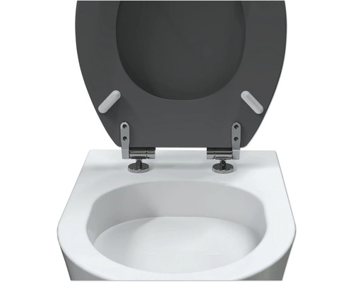 WC sedadlo s pomalým zatváraním na toalete