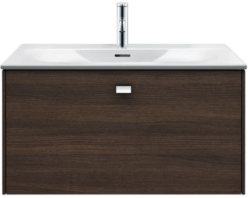 Kombinácia umývadla s umývadlom a skrinkou pod umývadlo v kúpeľni