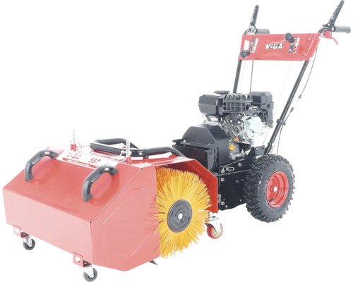 Zametacia kefa s kefou a motorom na čistenie vonkajších priestorov